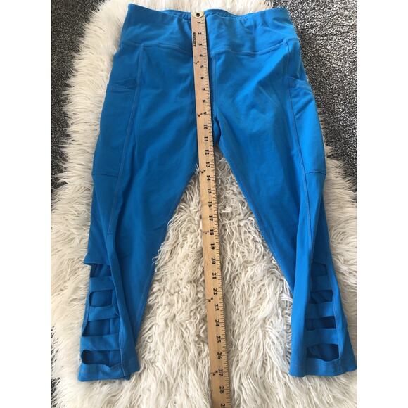Kiava Womens Capri Leggings Pockets Size Small - Picture 2 of 4